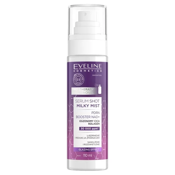 Eveline Cosmetics Serum Shot mleczna mgiełka PDRN Booster NAD+ 110ml