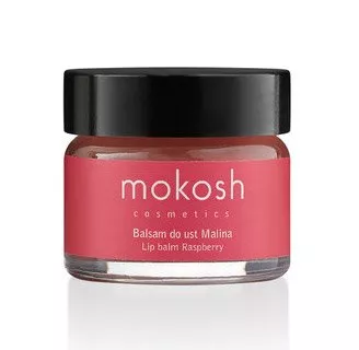Mokosh, balsam do ust, malina, 15ml