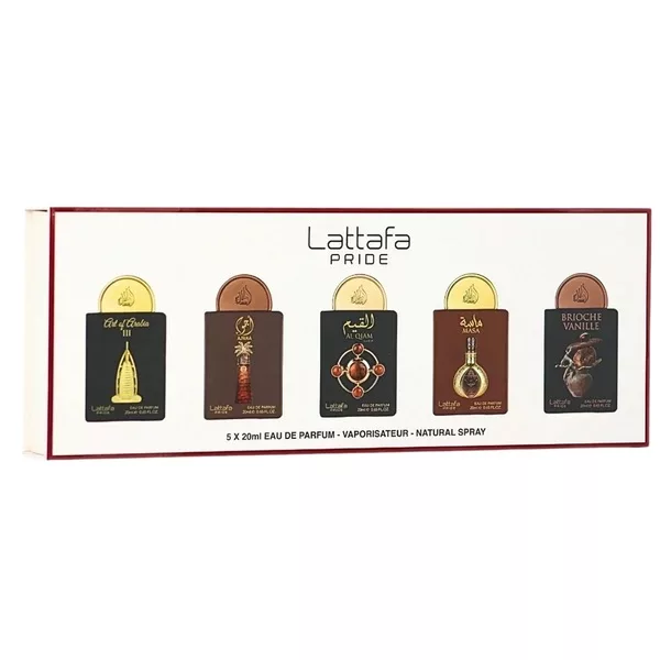 Lattafa Pride Collection No.4 zestaw wód perfumowanych 5x20ml
