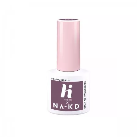 hi hybrid, lakier hybrydowy, 5ml, #210 Dusty Pink