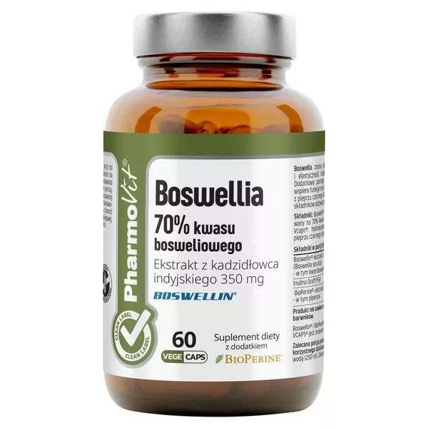 Pharmovit Boswellia 70% kwasu bosweliowego suplement diety 60 kapsułek