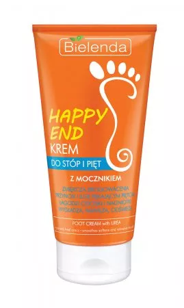 Bielenda Happy End Krem Do Pięt i Stóp Zmiękczający z Mocznikiem, 125ml
