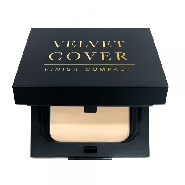Dr. Hedison Velvet Cover Finish Compact puder wygładzający w kompakcie Light Beige 12g