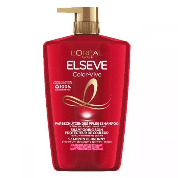 L'Oreal Paris Elseve Color-Vive szampon ochronny do włosów farbowanych lub z pasemkami 1000ml
