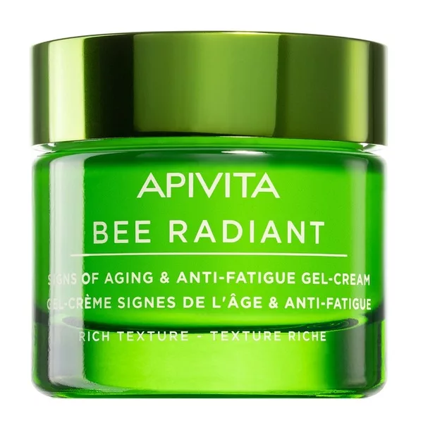 Apivita Bee Radiant Signs Of Aging & Anti-Fatigue Gel-Cream krem przeciw pierwszym oznakom starzenia 50ml