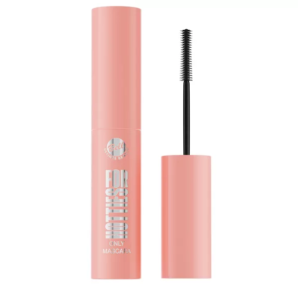 Bell For Hotties Only Mascara, mascara intensywnie wydłużająca i pogrubiająca, 001, 8g