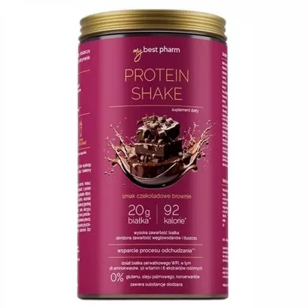MyBestPharm ProteinSHAKE proteinowy shake Czekoladowe Brownie 450g
