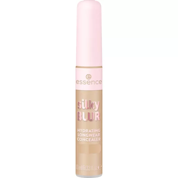 Essence Silky Blur Hydrating Longwear Concealer, nawilżający korektor wygładzający, 180, 10ml