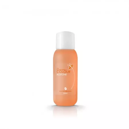 Silcare, The Garden of Colour Acetone aceton do usuwania żelowych lakierów hybrydowych Melon Orange 300ml