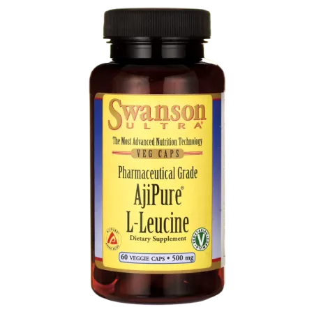 Swanson AjiPure L-leucyna 500mg 60 kaps