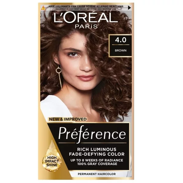 L'Oreal Paris Preference Farba do włosów 4.0 Tahiti