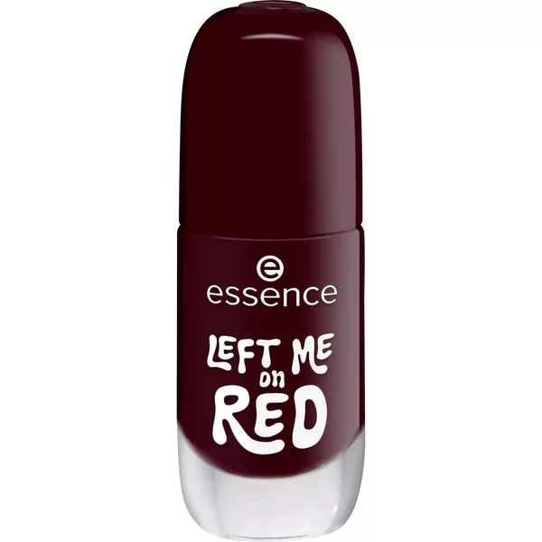 Essence Gel Nail Polish, lakier do paznokci, 12 Left Me On Red, 8ml