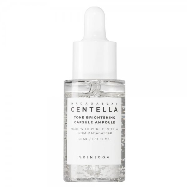 Skin1004 Madagascar Centella Tone Brightening Capsule Ampoule serum rozjaśniające do twarzy na bazie ekstraktu z wąkroty azjatyckiej 30ml