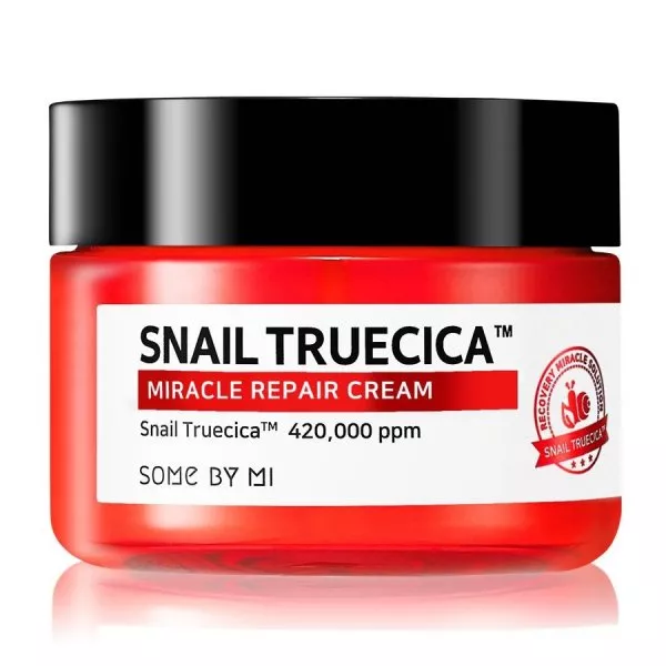 Some By Mi Snail TrueCICA Miracle Repair Cream krem rewitalizujący z mucyną z czarnego ślimaka 60ml