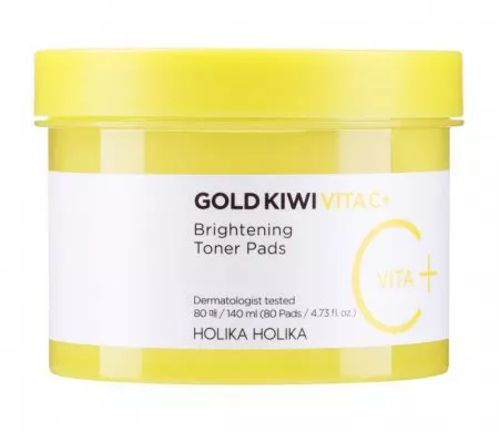 Holika Holika, rozjaśniająco-rewitalizujące płatki nasączone tonikiem, 140ml