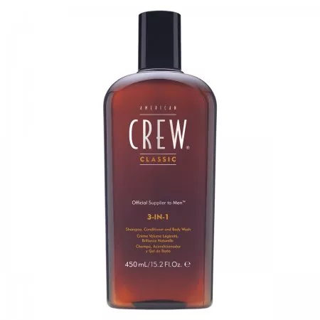 American Crew Tea Tree, 3w1 szampon + odżywka + żel do kąpieli, 450ml