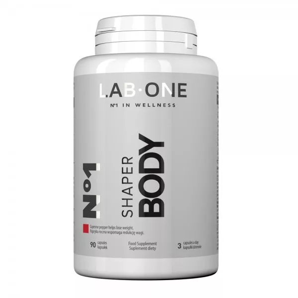 LAB ONE N°1 Shaper Body spalacz tłuszczu suplement diety 90 kapsułek