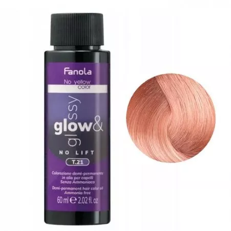 Fanola Glow&Glossy, toner do włosów, T.41, 60ml