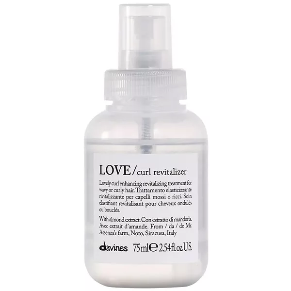 Davines Essential Haircare Love Curl Revitalizer rewitalizująca mgiełka do włosów falowanych i kręconych 75ml
