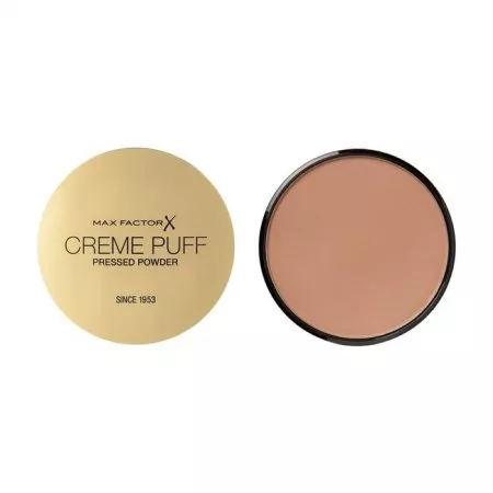 Max Factor Creme Puff Pressed Powder puder prasowany 42 Deep Beige 14g