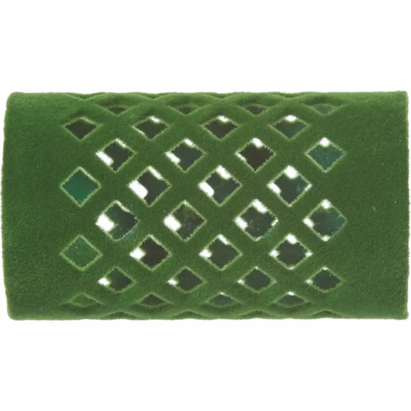 Efalock Flocked Curler, wałki metalowe flokowane 46mm/24mm zielone 12szt., ref. 14100863