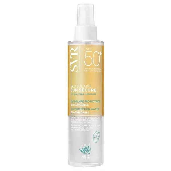 SVR Sun Secure Eau Solaire SPF50+ odświeżająca woda w sprayu 200ml