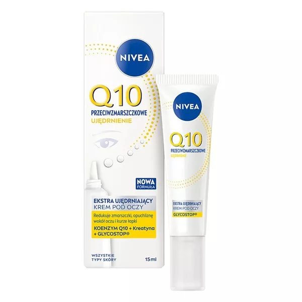 Nivea Q10 Przeciwzmarszczkowe Ujędrnienie krem pod oczy 15ml