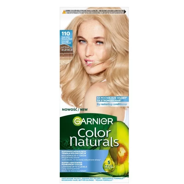 Garnier Color Naturals Creme krem koloryzujący do włosów 110 Superjasny Naturalny Blond