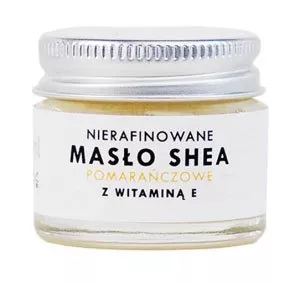 NaturPlanet, masło shea pomarańczowe z witaminą E, 20ml