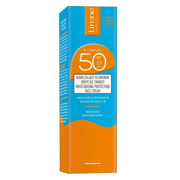 Lirene Sun nawilżający ochronny krem do twarzy SPF50 40ml