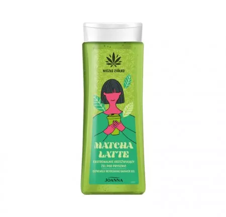 Joanna Niezłe Ziółko, żel pod prysznic matcha latte, ekstremalnie orzeźwiający, 300ml