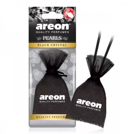 Areon Pearls odświeżacz do samochodu w woreczku Black Crystal