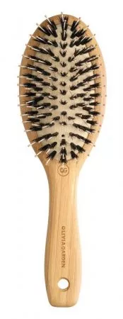 Olivia Garden Bamboo Touch, szczotka do rozczesywania, włosie mieszane, S