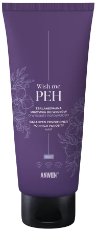 Anwen Wish me PEH, zbalansowana odżywka do włosów o wysokiej porowatości, 200ml