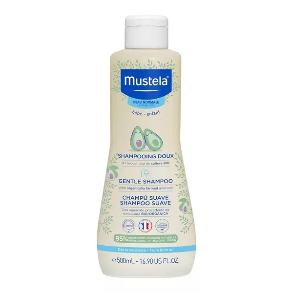 Mustela Gentle Shampoo delikatny szampon do włosów dla dzieci 500ml