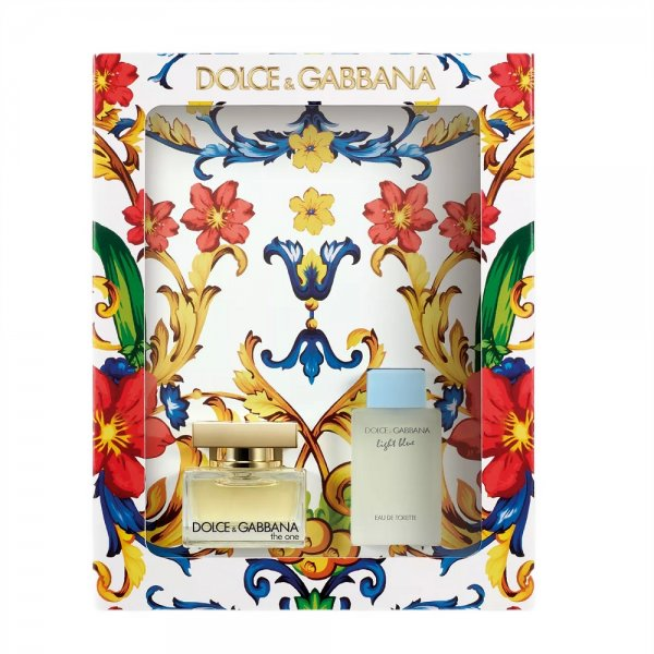 Dolce & Gabbana Duo Mini zestaw The One woda perfumowana 5ml + Light Blue woda toaletowa 4.5ml (W)
